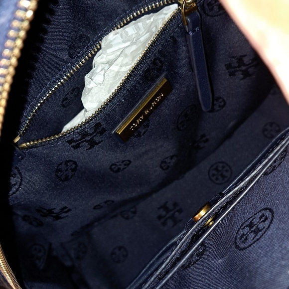 Tory Burch Croc-Embossed Backpack EUC main image 9